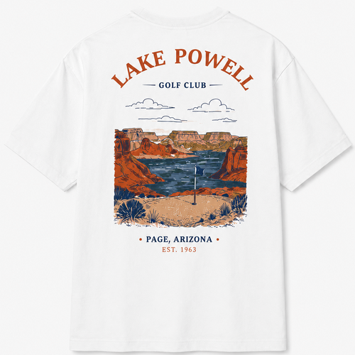 Lake Powell Golf Club Graphic Tee