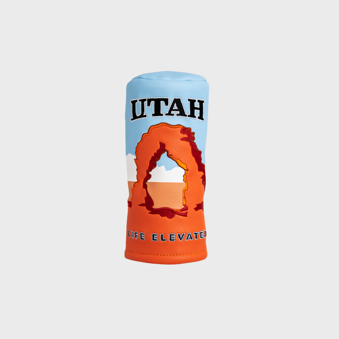 Life Elevated Fairway Wood Headcover | Premium Life Elevated License Plate Driver Headcover