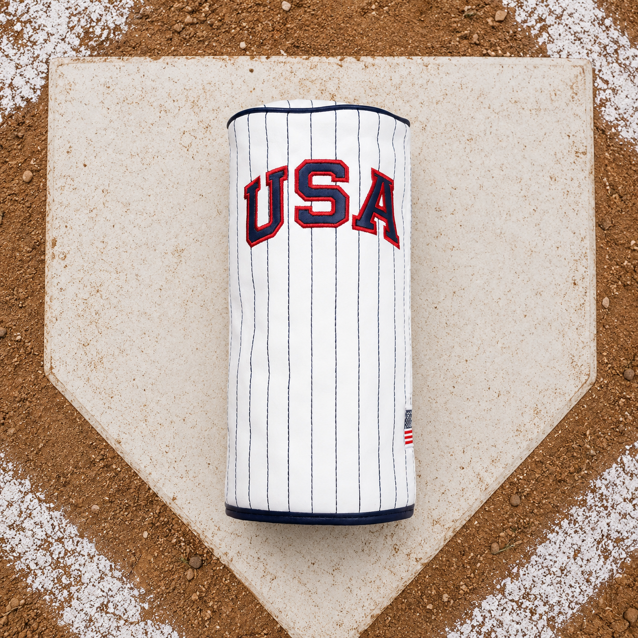 USA Diamond Classic Driver Headcover | Premium Suede Barrel Style Driver Headcover