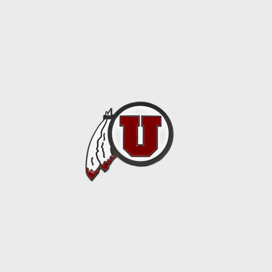 Drum & Feather - University of Utah Golf Ball Marker
